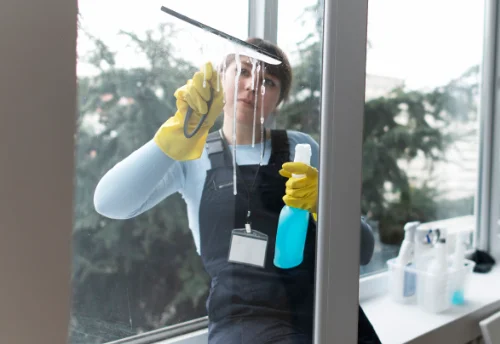 Nettoyage de vitres intérieures et extérieures à Saint-Laurent-des-Hommes